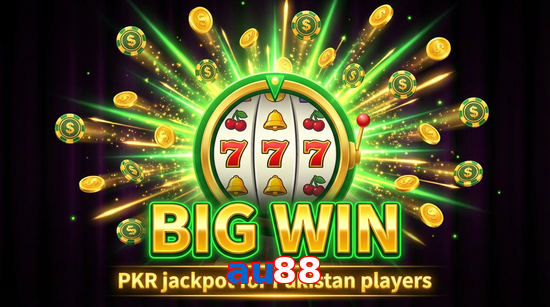 Big win animation on Au88 slot game